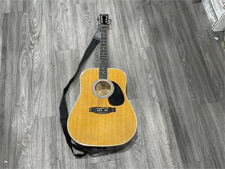 AMERICAN LEGACY ACOUSTIC / ELECTRIC GUITAR (MISSING 1 STRING)
