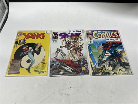 3 KEY OR FIRST ISSUE COMICS