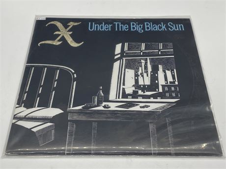 X - UNDER THE BIG BLACK SUN - EXCELLENT (E)