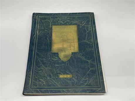 1928 UBC TOTEM YEARBOOK / ANNUAL