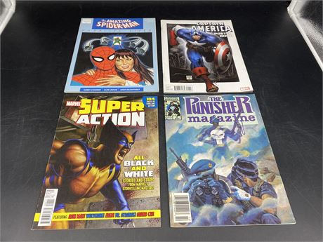 4 MISC. COMIC MAGS