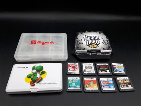 COLLECTION OF NINTENDO DS GAMES & ACCESSORIES