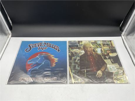 STEVE MILLER BAND & TOM PETTY RECORDS - EXCELLENT (E)