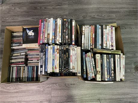 ~50 CDS / ~100 DVDS