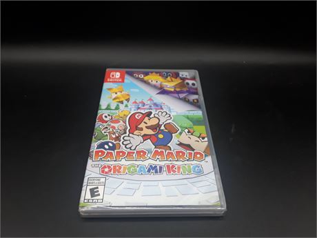 SEALED - PAPER MARIO ORIGAMI KING - SWITCH