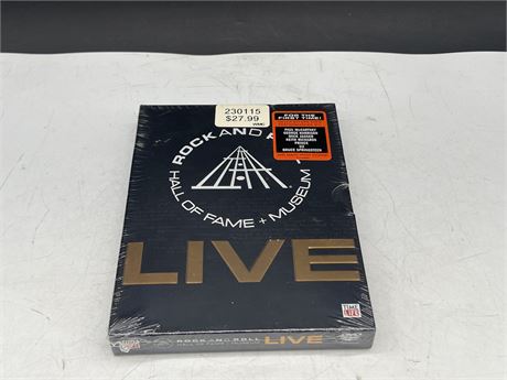 SEALED NOS ROCK & ROLL HALL OF FAME LIVE DVD SET