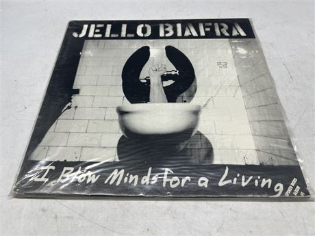 JELLO BIAFRA - I BLOW MINDS FOR A LIVING 2LP - NEAR MINT (NM)