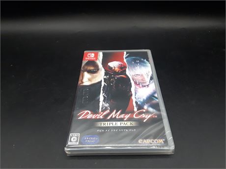 SEALED - DEVIL MAY CRY TRIPLE PACK - SWITCH
