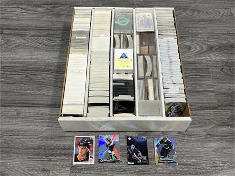 LARGE BOX OF MCDONALDS / 90s NHL CARDS