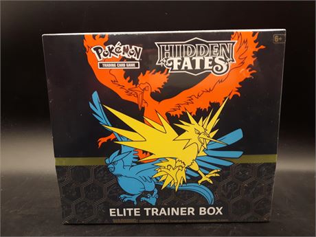 SEALED - POKEMON HIDDEN FATES ELITE TRAINER BOX