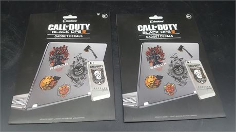 2 (NEW) CALL OF DUTY DECAL SETS