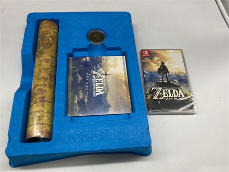 (NEW) NINTENDO SWITCH ZELDA BREATH OF THE WILD COLLECTION