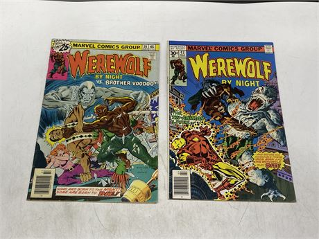 WEREWOLF BY NIGHT #30 AND #39
