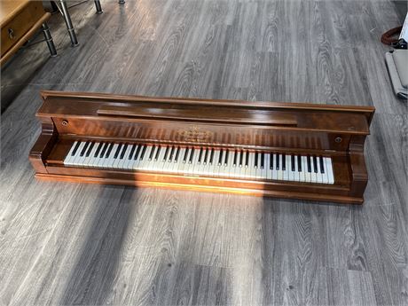 LONG PIANO SHELF CONVERTED FROM A REAL PIANO (63” long)