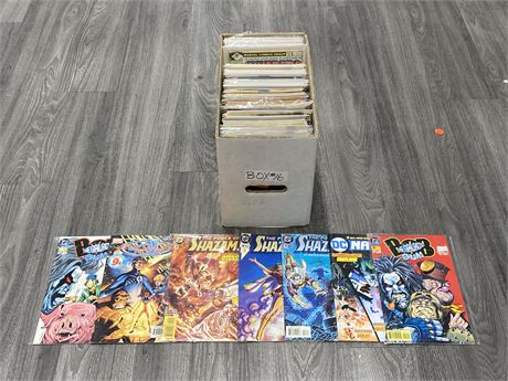 SHORTBOX OF MISC. COMICS - DC, MARVEL, SOME OTHER