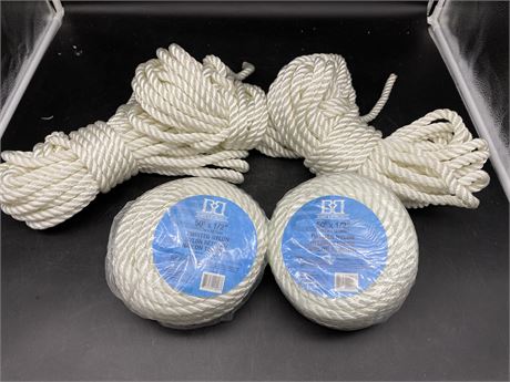LOT OF NEW ROPE