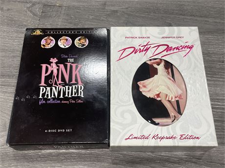 COLLECTORS SETS PINK PANTHER & DIRTY DANCING DVD’S