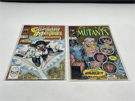 CAPTAIN MARVEL SPECIAL #1 & THE NEW MUTANTS #87