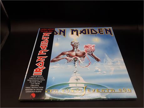 RARE - IRON MAIDEN - LIMITED EDITION PICTURE DISC (M) MINT CONDITION - VINYL