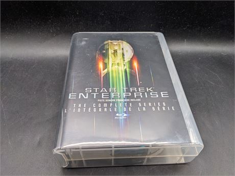 STAR TREK ENTERPRISE COMPLETE SERIES - EXCELLENT CONDITION - DVD