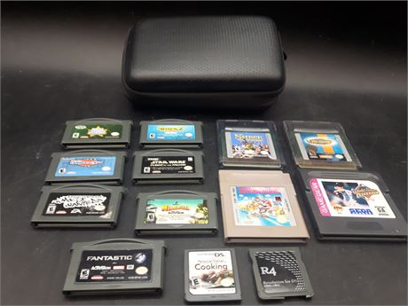COLLECTION OF GAMEBOY / DS / GAME GEAR GAMES