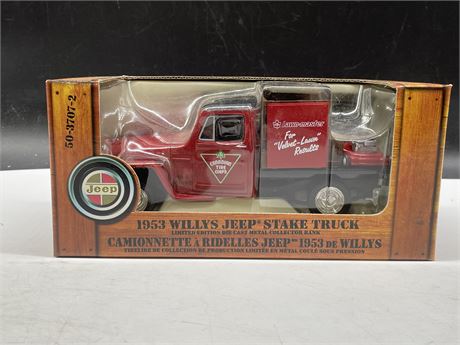 VINTAGE 1953 WILLY’S DIE CAST - CANTIRE NIB