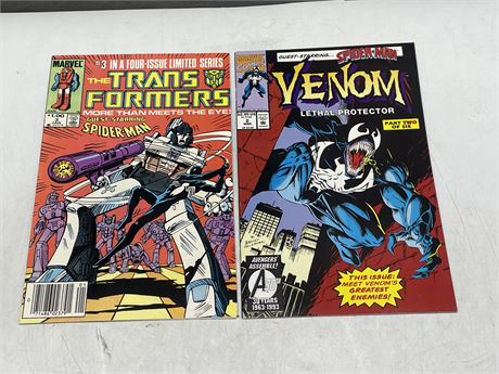 TRANSFORMERS #3 INNA FOUR-ISSUE LIMITED SERIES & VENOM LETHAL PROTECTOR #2/6