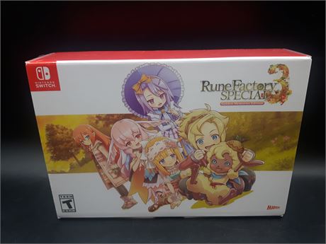 SEALED - RUNE FACTORY 3 LIMITED EDITION - SWITCH