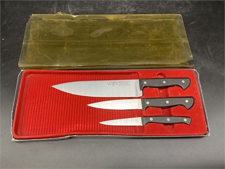 3 GERBER KITCHEN KNIVES (High quality)
