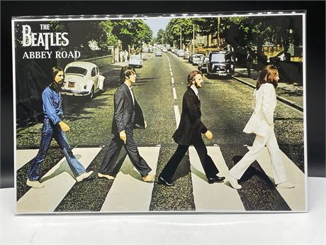 THE BEATLES ABBEY ROAD POSTER (12”x18”)
