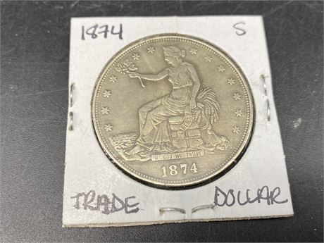 1874 USA SILVER DOLLAR