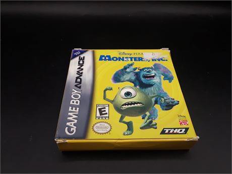 MONSTERS INC - VERY GOOD CONDITION - GBA