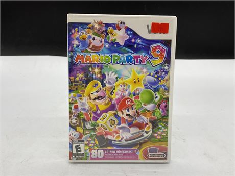 MARIO PARTY 9 - WII - COMPLETE