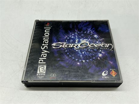 STAR OCEAN THE SECOND STORY - PS1 - COMPLETE IN CASE