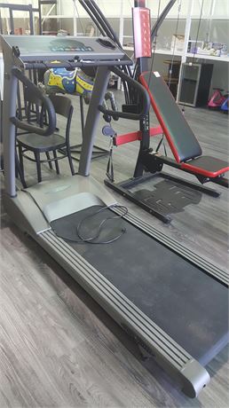 VISION FITNESS TREADMILL (WORKING)