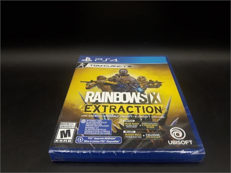 SEALED - RAINBOW SIX EXTRACTION - PS4