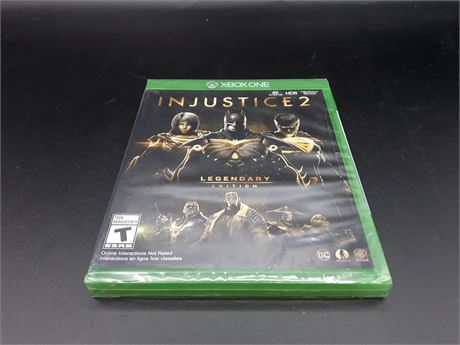 NEW - INJUSTICE 2 LEGENDARY EDITION- XBOX ONE