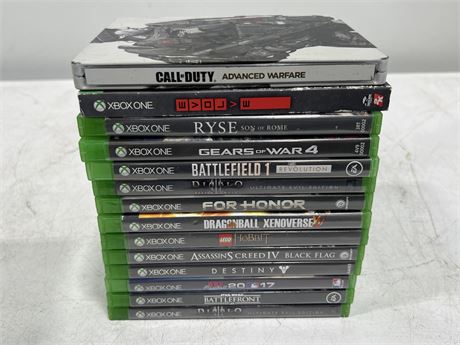 14 XBOX ONE GAMES