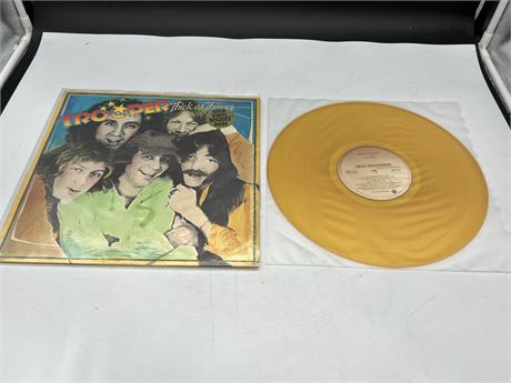 TROOPER - THICK AS THIEVES GOLD VINYL - MINT (M)