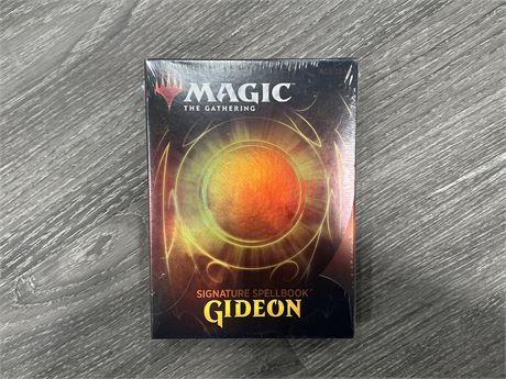 SEALED MAGIC THE GATHERING GIDEON SIGNATURE SPELL BOOK