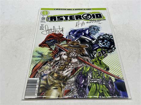 SEAN WOLPUT & TREVOR METZ SIGNED THE ASTEROID #1
