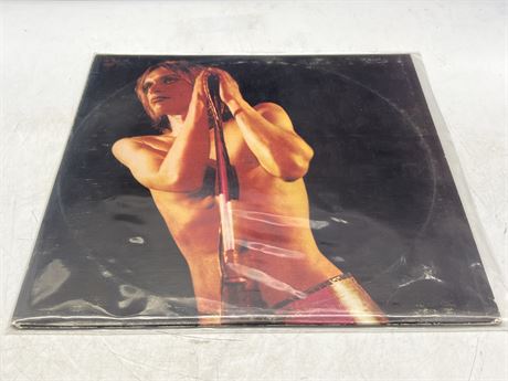 RARE IGGY & THE STOOGES - RAW POWER - VG+