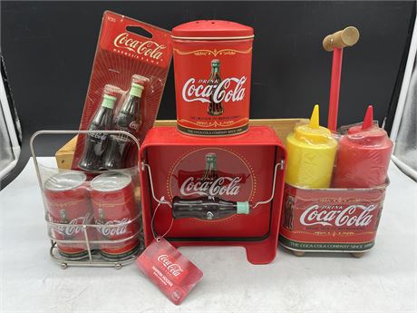 LATE REPRODUCTION COCA COLA LOT (SEALED)