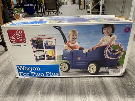NEW IN BOX STEP 2 WAGON FOR 2 PLUS