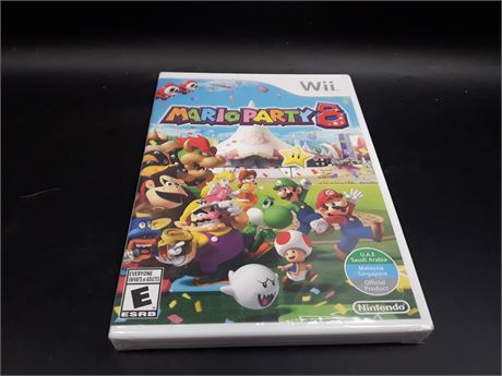 SEALED - MARIO PARTY 8 - WII