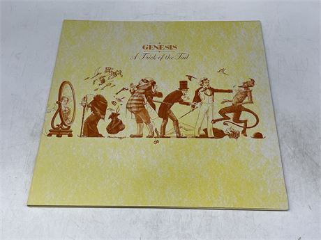 EARLY PRESSING GENESIS - A TRICK OF THE TAIL - GATEFOLD - NEAR MINT (NM)