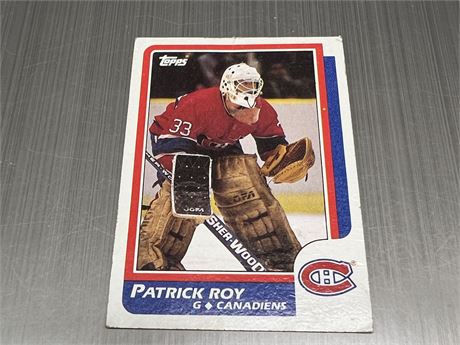 1985 TOPPS ROOKIE PATRICK ROY