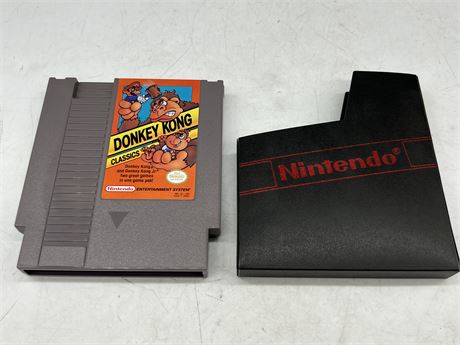 DONKEY KONG CLASSICS - NES - EXCELLENT CONDITION