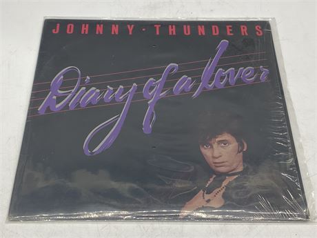 RARE JOHNNY THUNDERS - DIARY OF A LOVER W/OG SHRINK - EXCELLENT (E)