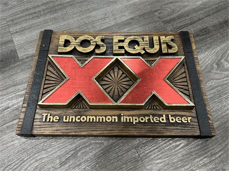 DOS EQUIS MAN CAVE SIGN (18”x12”)